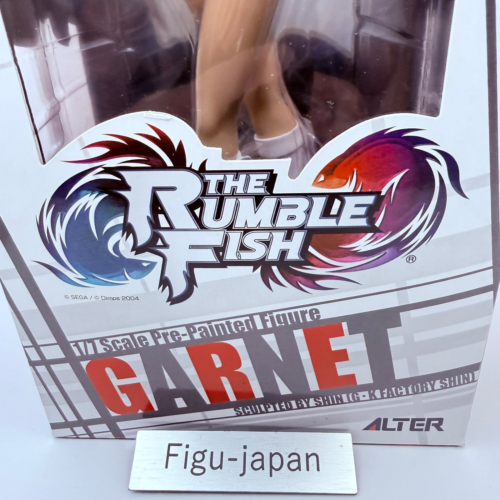 Garnet The Rumble Fish ALTER 1/7 Scale PVC Figure Arcade Fighting Game MISB2