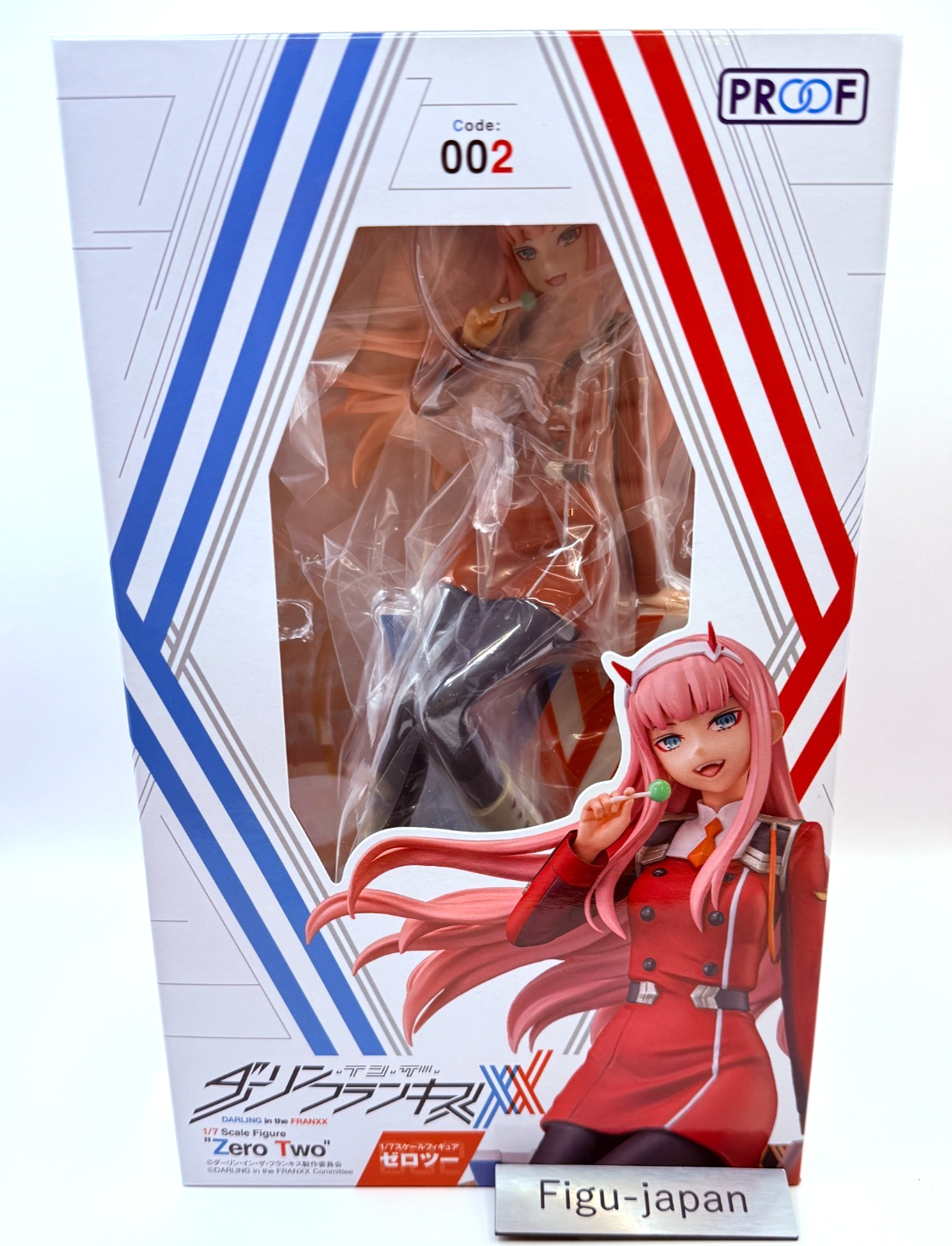 Zero Two DARLING in the FRANXX 1/7 Scale Anime Figure PROOF MISB Authentic Japan0