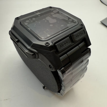 NIXON Regulus SS ALL BLACK Glus Men's Quartz Digital Watch [express]10