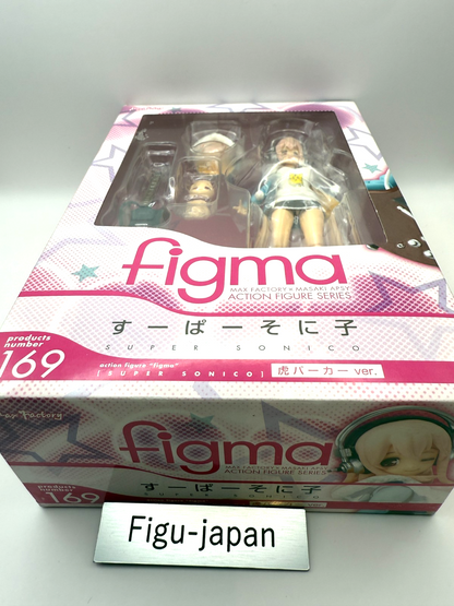 Figma Super Sonico Tiger Hoodie ver Action Figure 169 Max Factory  [express]1