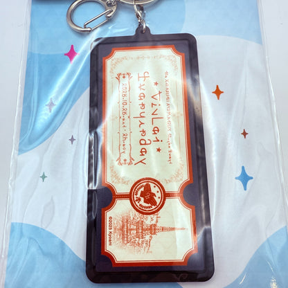 Violet Evergarden Travel Assortment Set Rubber Key chains and travel stickers9