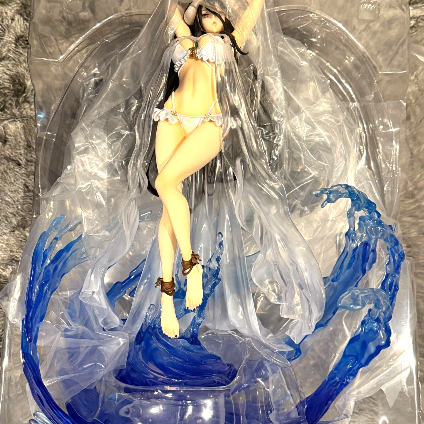 Overlord Albedo Swimsuit Ver 1/7Scale Figure Shibuya Scramble eStream Japan Mint18