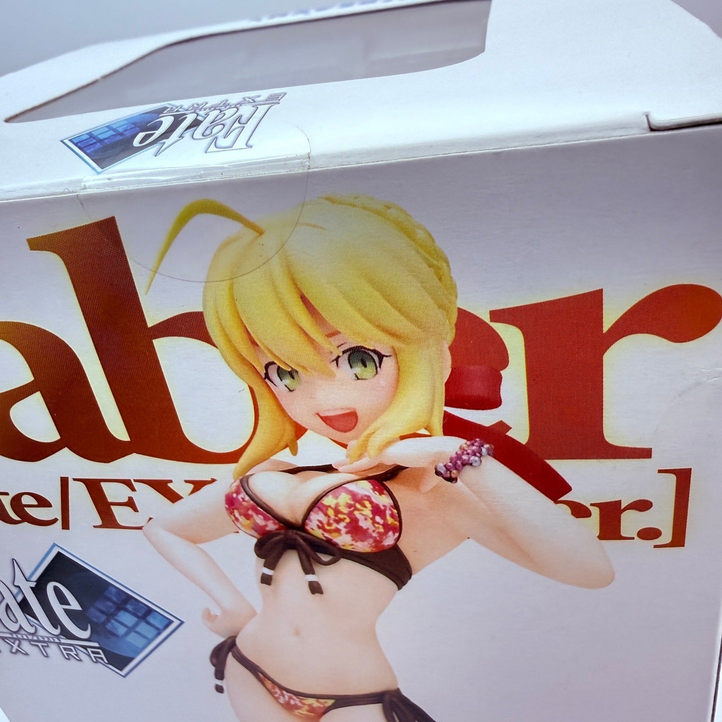 Beach Queens Fate/EXTRA Saber Nero Swimsuit 1/10 Figure WAVE MISB Authentic NEW9