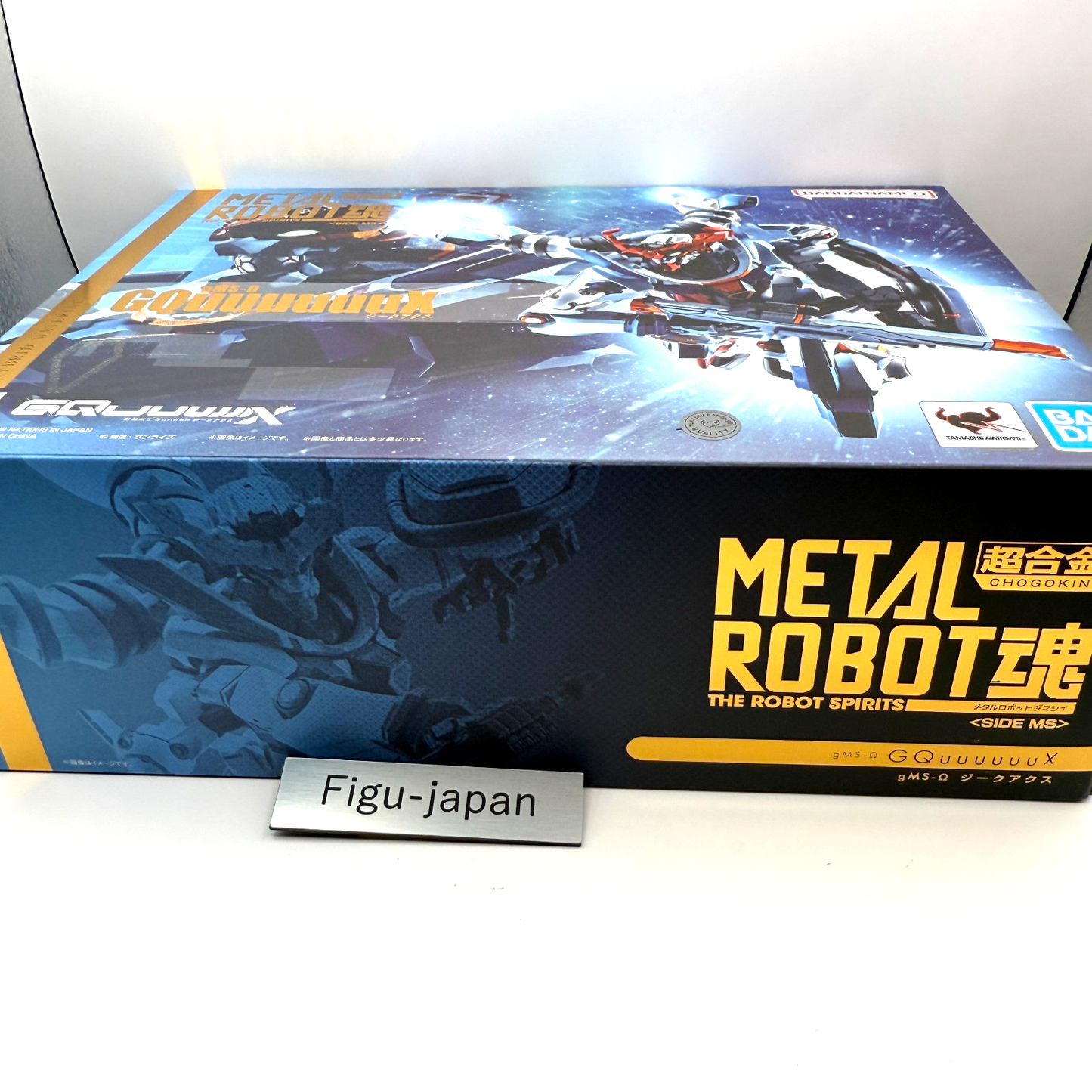 GQuuuuuuX Mobile Suit Gundam Figure Metal Robot Spirits Side MS Bandai MISB1