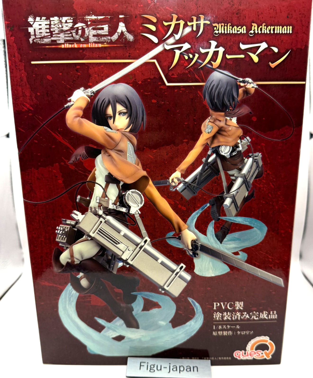 Attack On Titan Mikasa Ackerman  Quesq 1/8 Complete Figure  [express]6