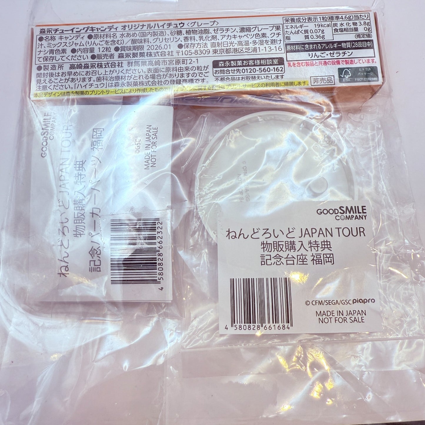 Nendoroid Special Bonus Fukuoka Japan Tour Limited Event Exclusive Item GSC NEW4
