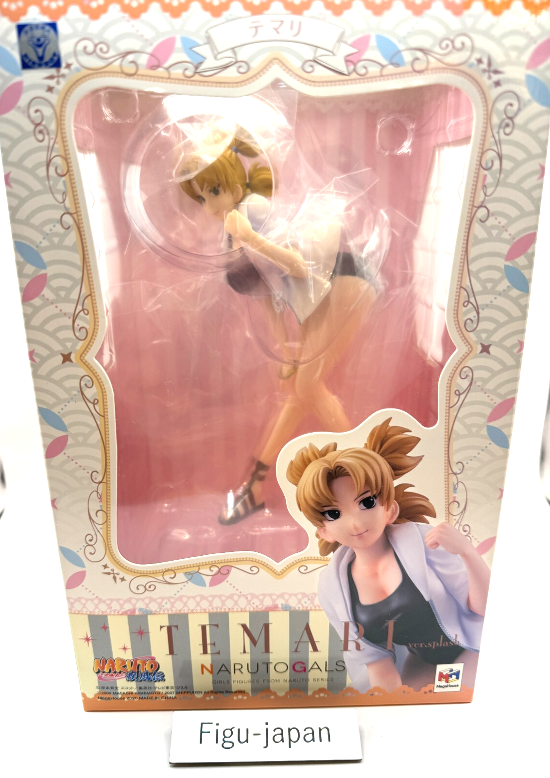 NARUTO Gals Temari  Ver. Splash Swimsuit Figure MegaHouse [express]0