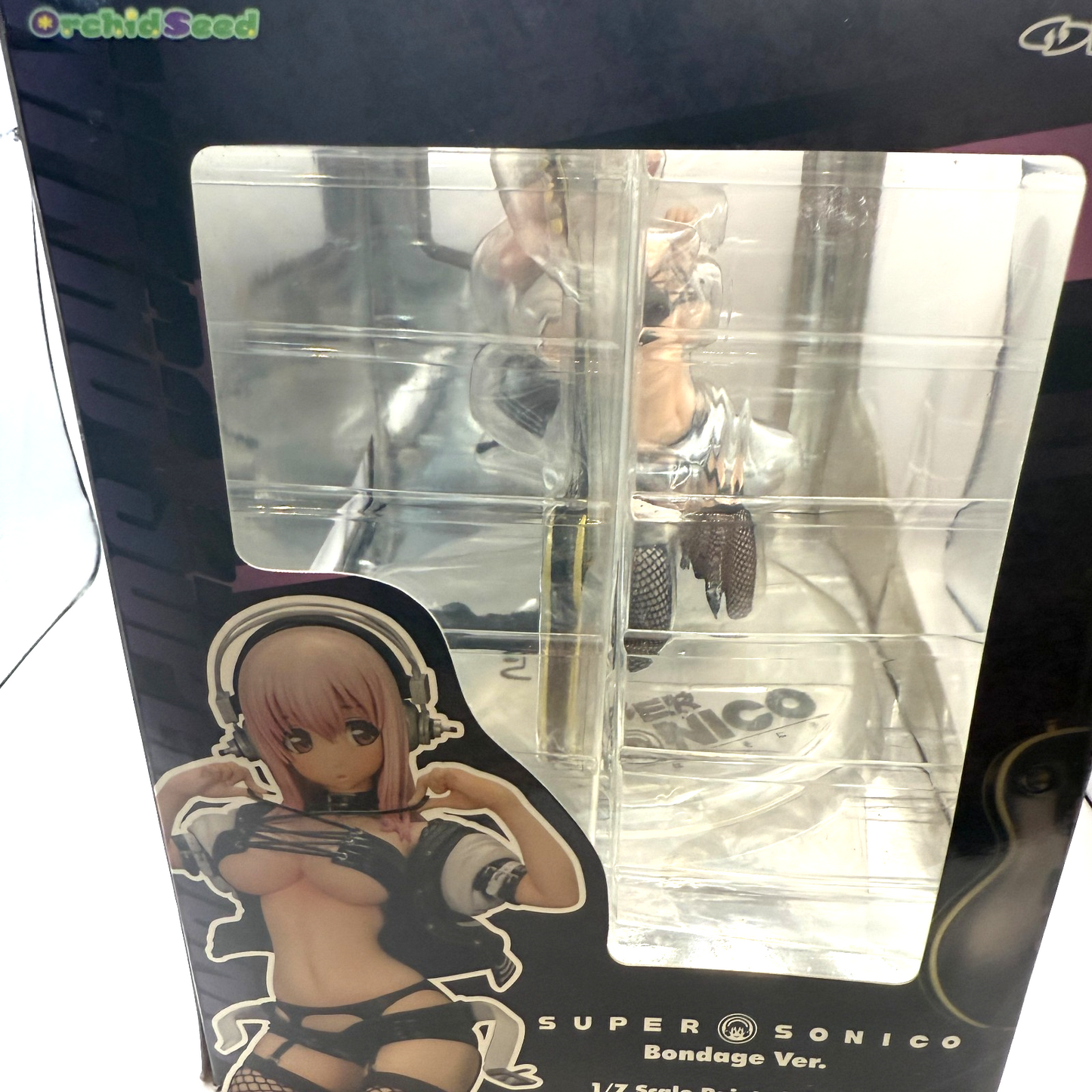 Orchid Seed Nitro Super Sonico Bondage Ver 1/7 Figure black[express]3