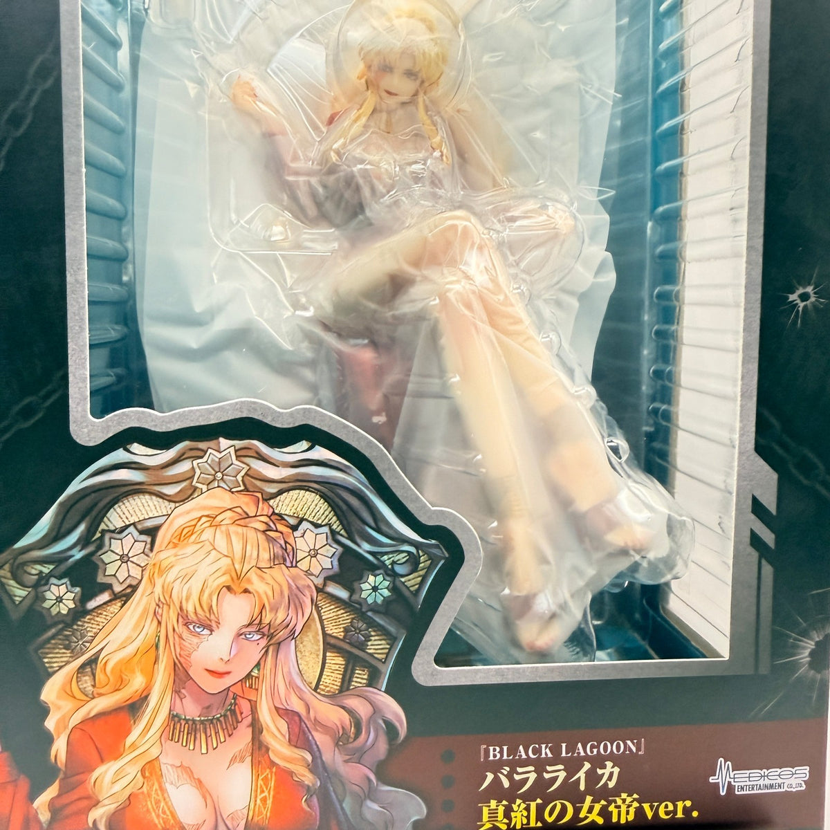 Black Lagoon Balalaika Crimson Empress ver.  1/7 Figure Medicos MISB Japan2
