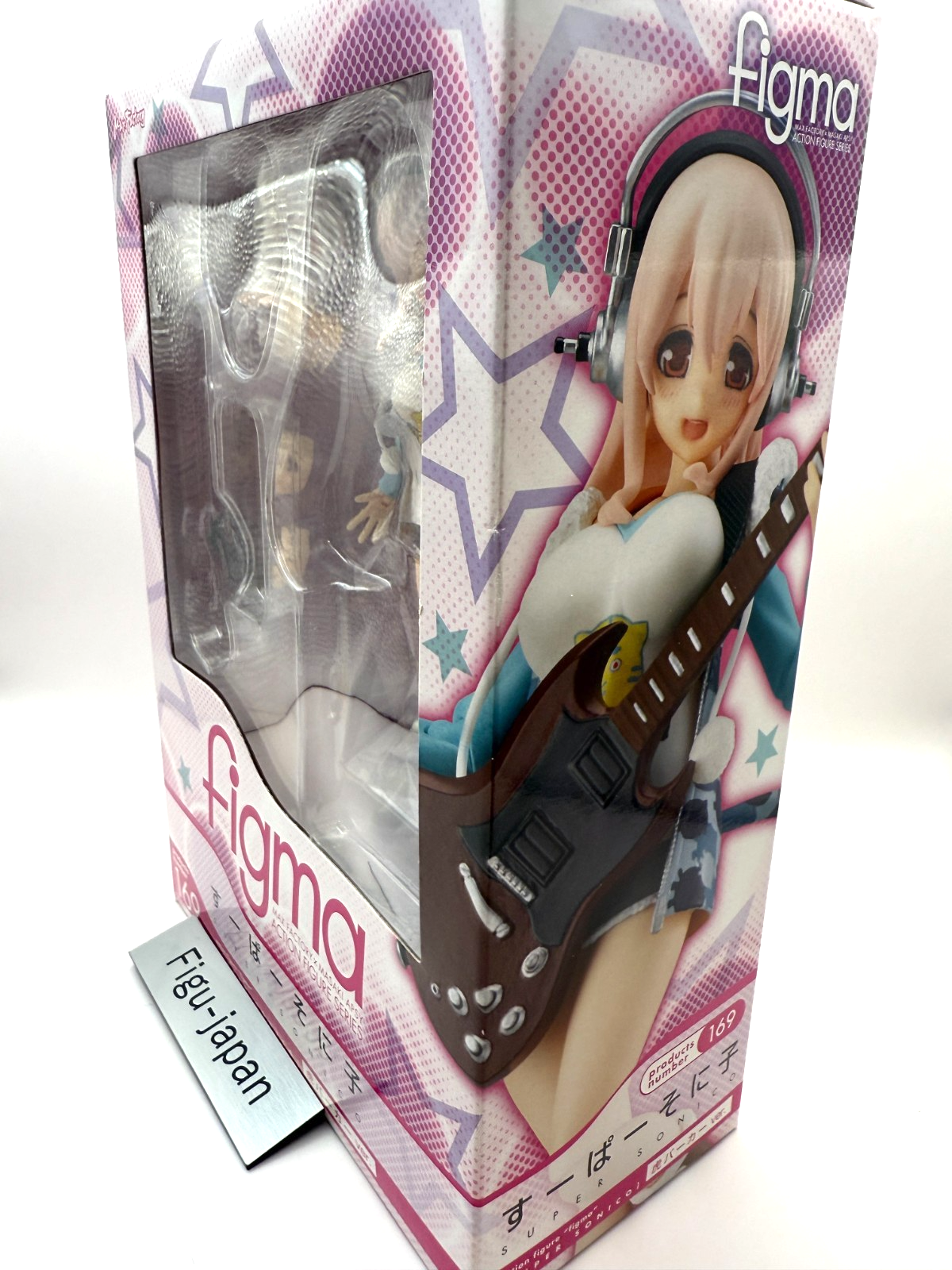 Figma Super Sonico Tiger Hoodie ver Action Figure 169 Max Factory  [express]6
