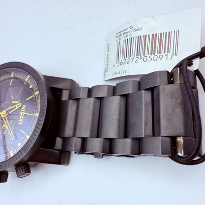 Nixon Magnacon SS 48mm 2 Minutes To Midnight Black/Gold Limited Model express6