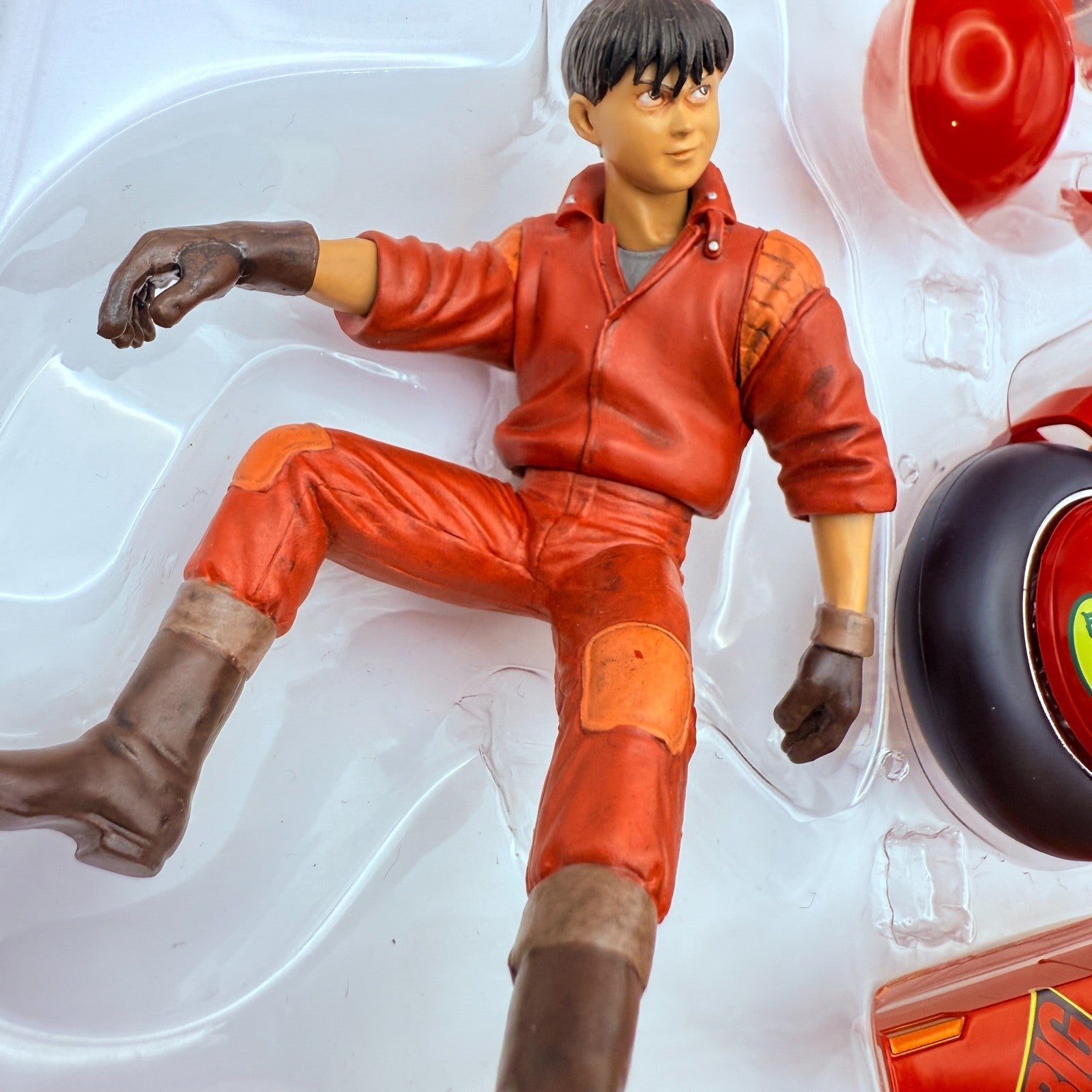 AKIRA Kaneda's Bike Popinica Spirits PX03 Bandai Metallic Figurine Top Mint HTF12