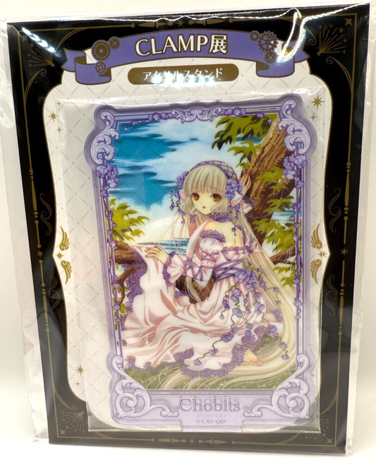 CLAMP Exhibition 2024 Chobits Chii Acrylic Stand Figure Official Limited Rare0