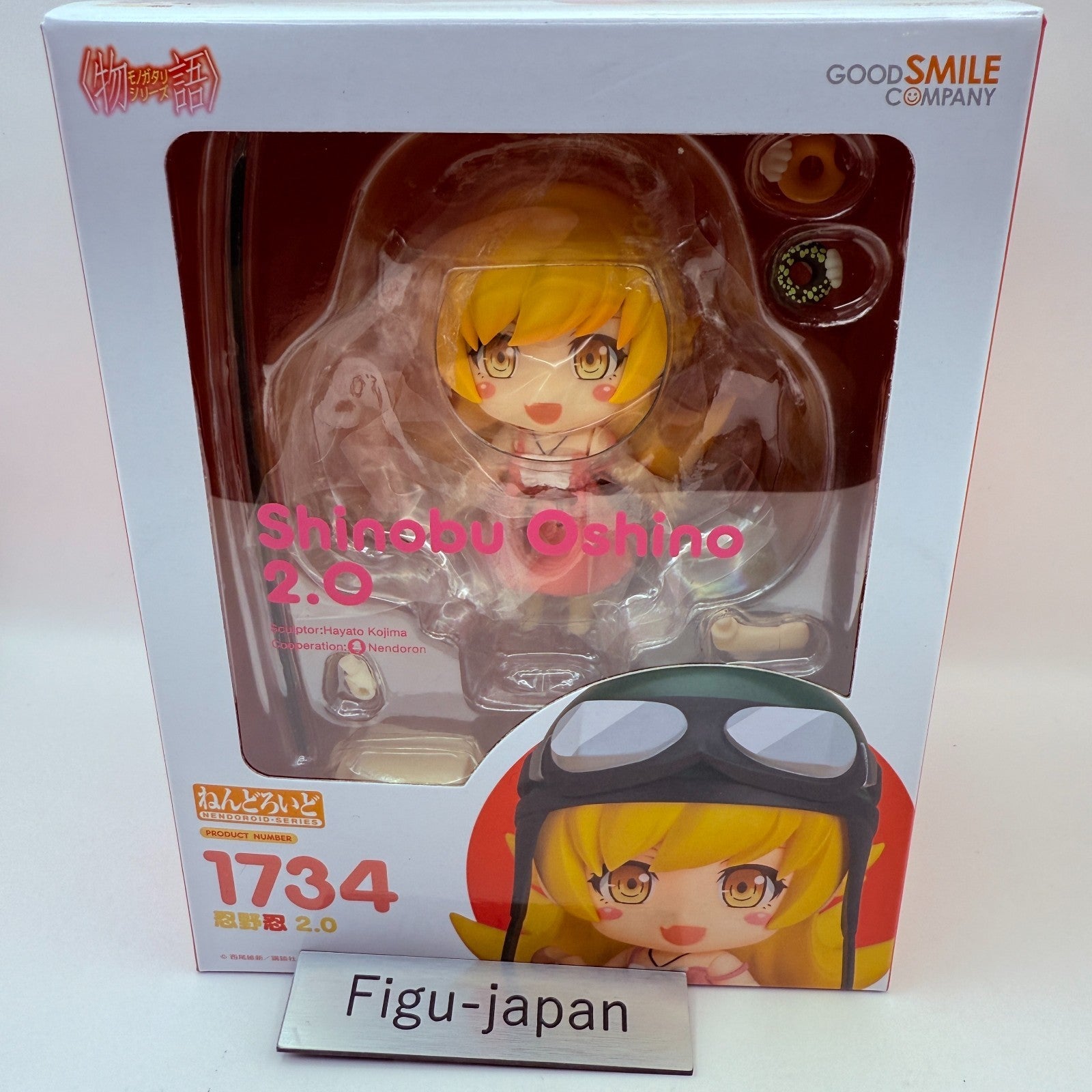 Nendoroid 1734 Shinobu Oshino 2.0 Monogatari Figure Good Smile Vampire Japan New0