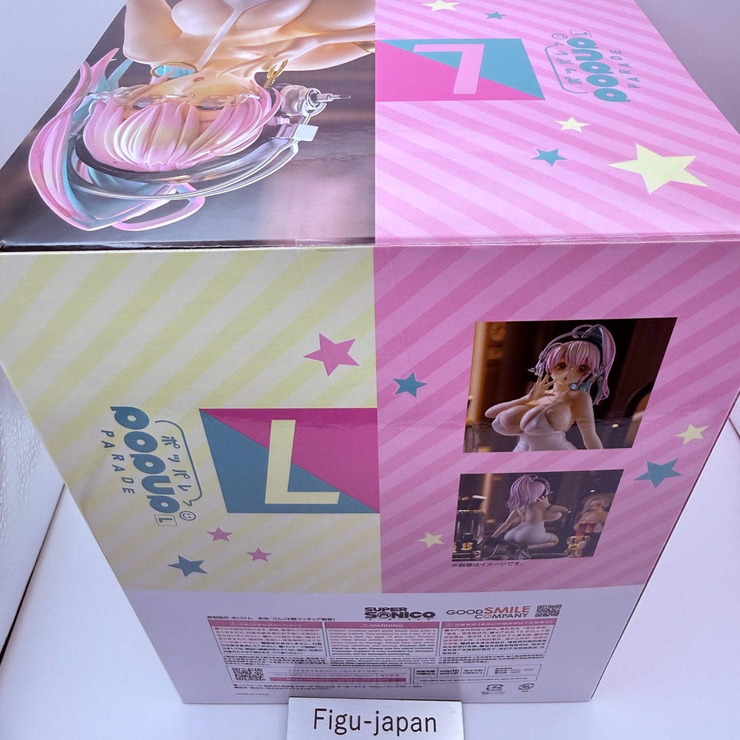 Super Sonico POP UP PARADE L Size Figure Good Smile Company Nitroplus MISB4