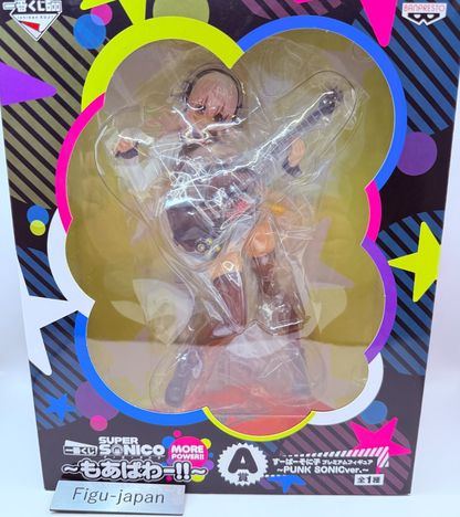 Ichiban Kuji Super sonico Prize A PUNK Sonic ver. More Power Figure BANPRESTO0