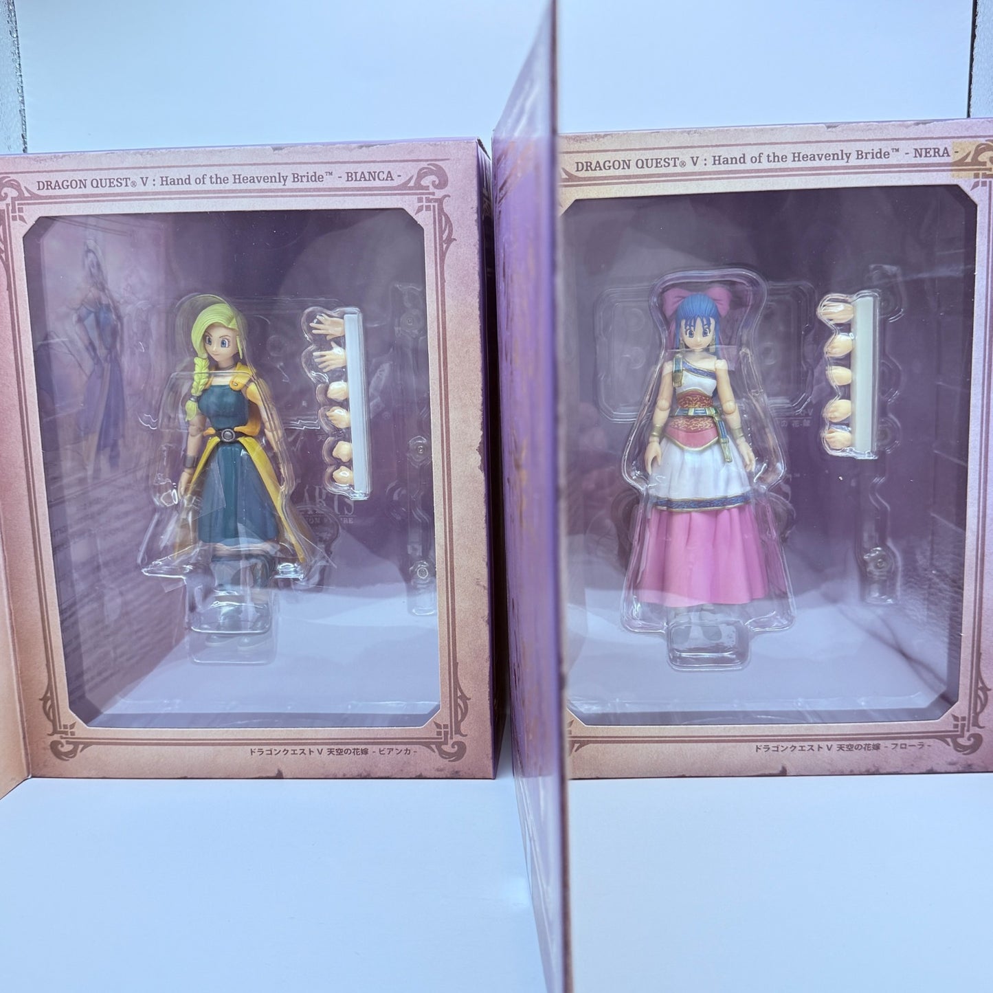 Bring Arts Dragon Quest V DQ5 Bianca & Flora Nera Figure Set Square Enix MISB5