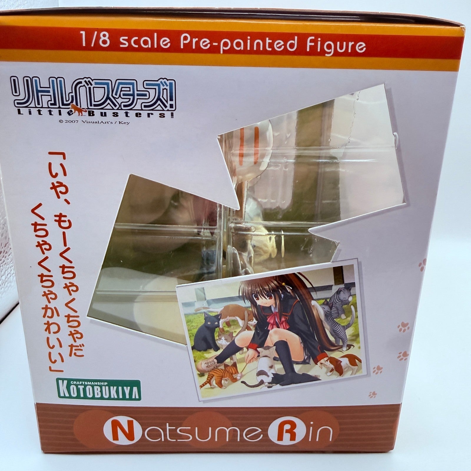 Kotobukiya Rin Natsume Gamemaga Original Figure Little Busters! MISB Authentic7