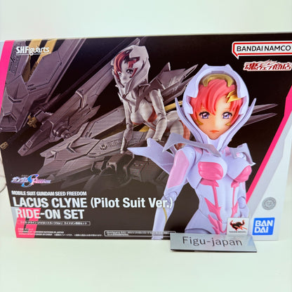Lacus Clyne S.H.Figuarts Compass Pilot Suit Ver Gundam Seed Freedom Figure MISB0