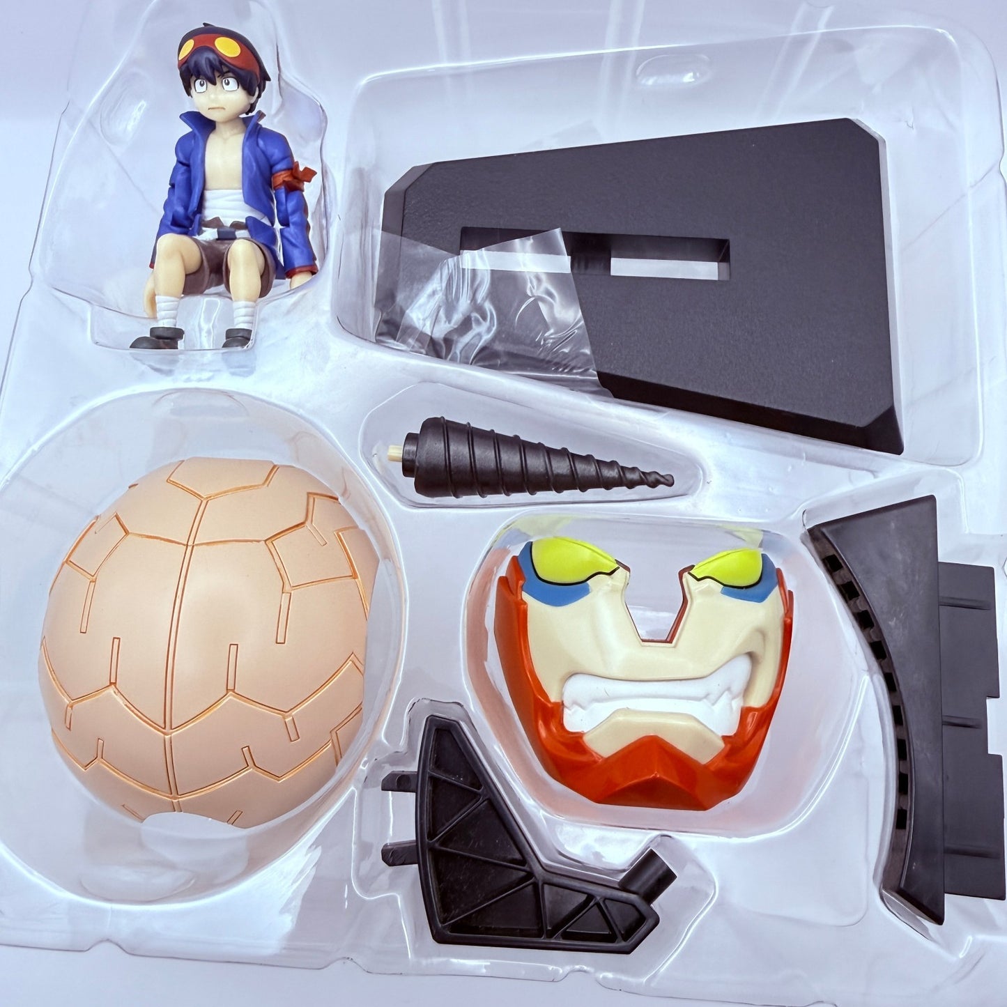 Lagann Impact Model Series Tengen Toppa Gurren Lagann Konami Action Figure MIB7