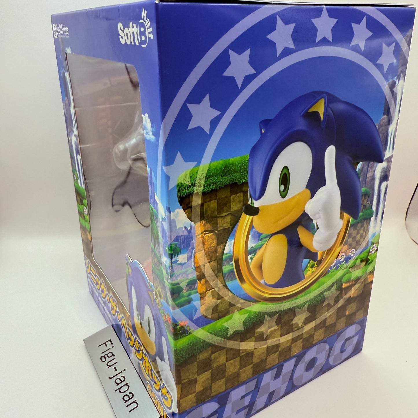 BellFine Sonic The Hedgehog Soft Vinyl Figure Sofubi SEGA Game Toy Japan New4