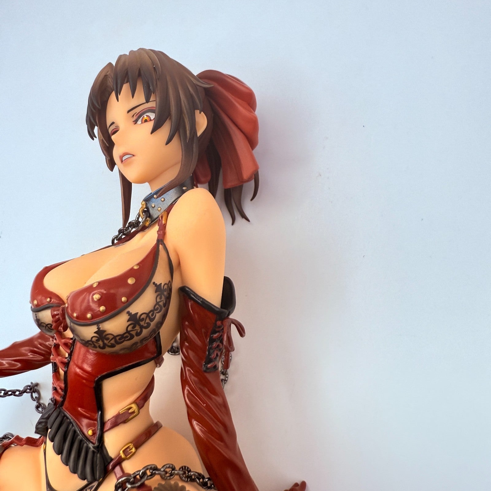 Medicos Black Lagoon Revy Scarlet Queen 1/7 Figure 20th Anniv Box Damaged Japan12