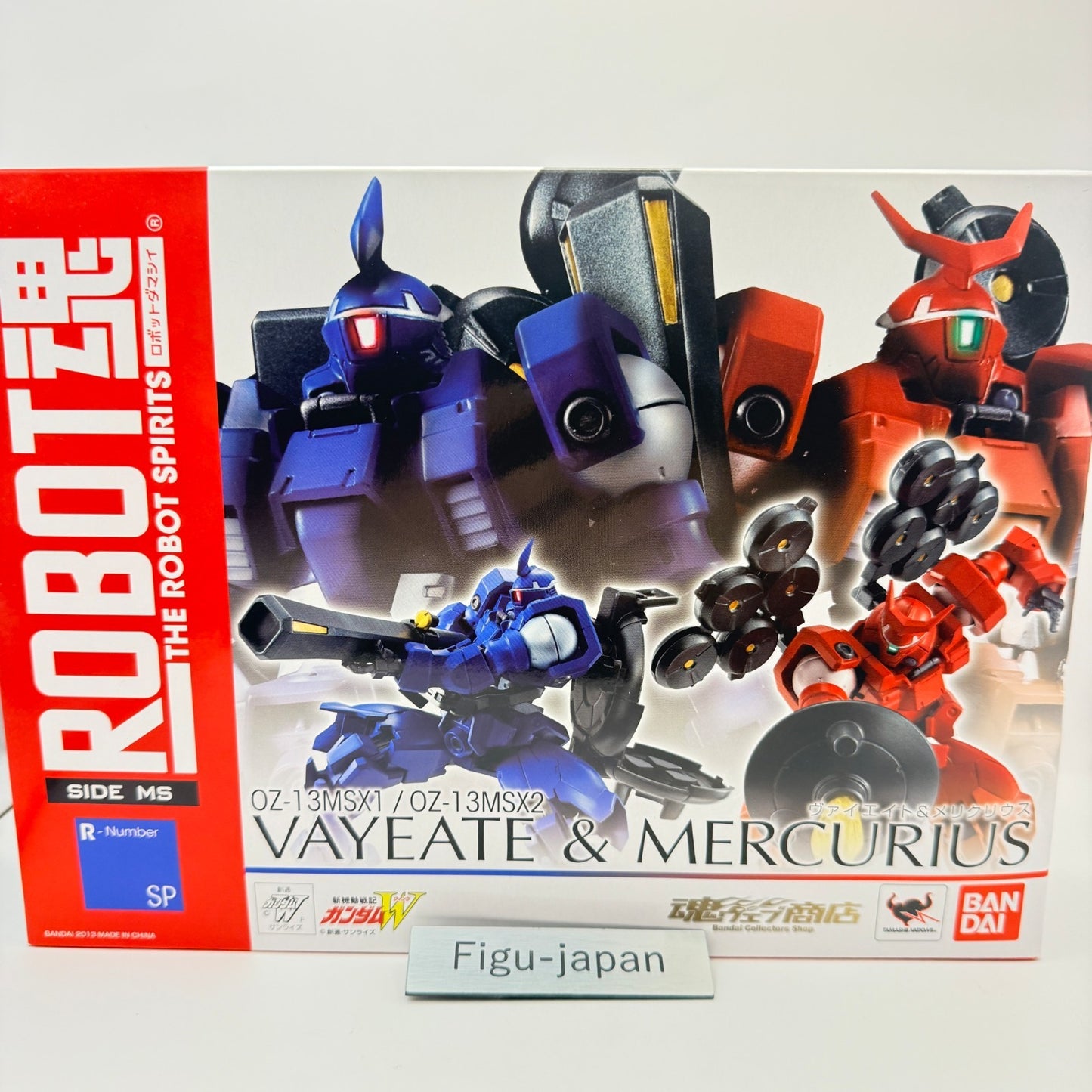 Mercurius & Vayeate Robot Spirits Gundam Wing Bandai Action Figure MIB0