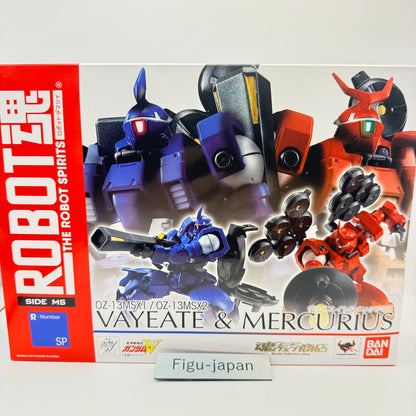 Mercurius & Vayeate Robot Spirits Gundam Wing Bandai Action Figure MIB0