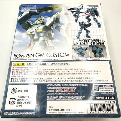 The Robot Spirits  Mobile Suit Gundam RGM79N GM Custom ver.anime[express]9