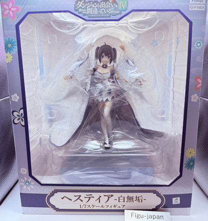 Hestia Shiromuku 1/7 Figure F:NEX DanMachi FuRyu Japanese Wedding Dress MIP0