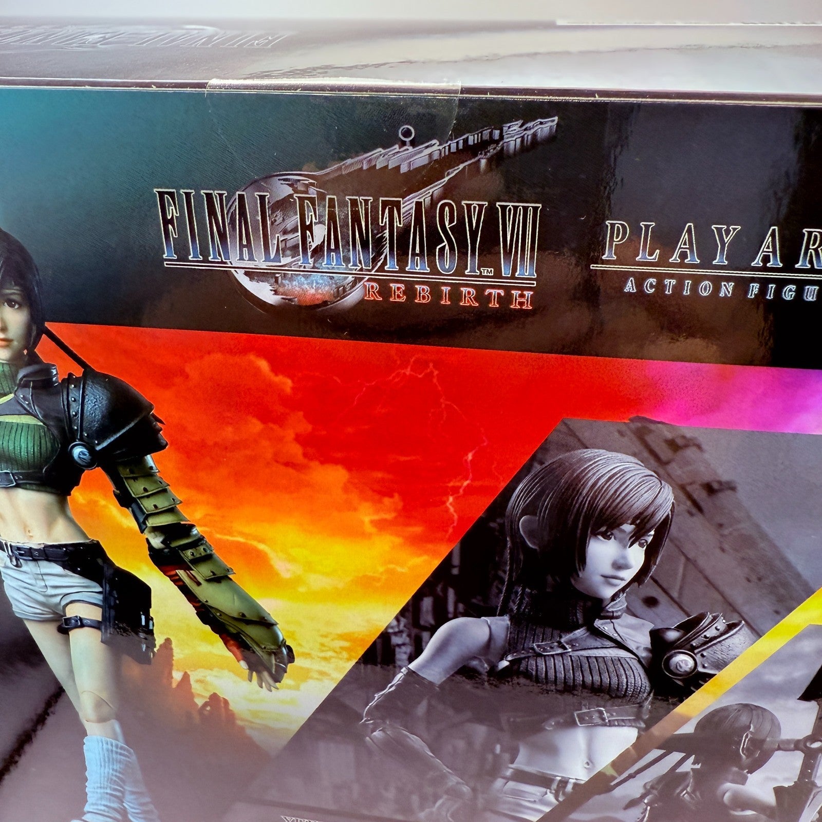 Final Fantasy VII Rebirth Yuffie Kisaragi Ver.2 Play Arts Kai Action Figure4