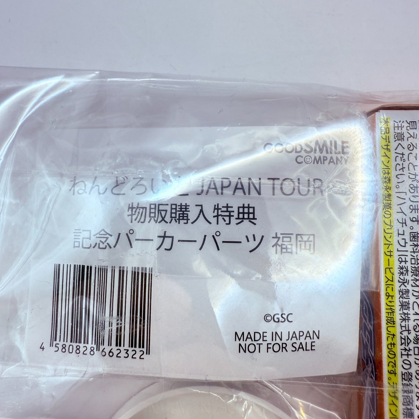 Nendoroid Special Bonus Fukuoka Japan Tour Limited Event Exclusive Item GSC NEW1