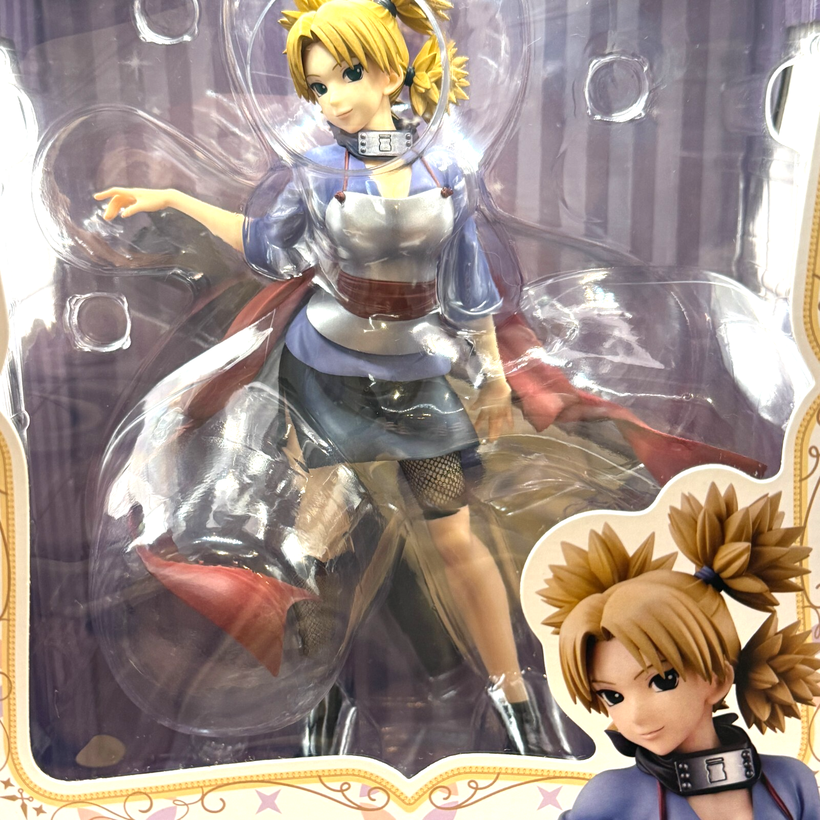 NARUTO Gals Temari  NARUTO SHPPUDEN scale Figure MegaHouse FEDEX4