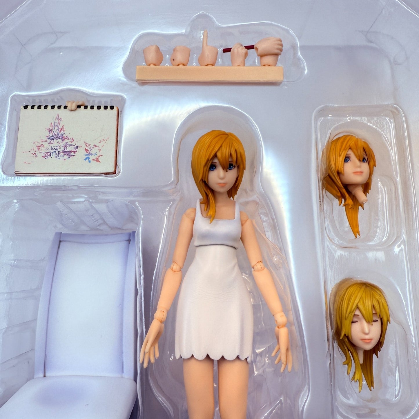 Square Enix Bring Arts Namine Kingdom Hearts III 3 Figure Disney Japan Used3