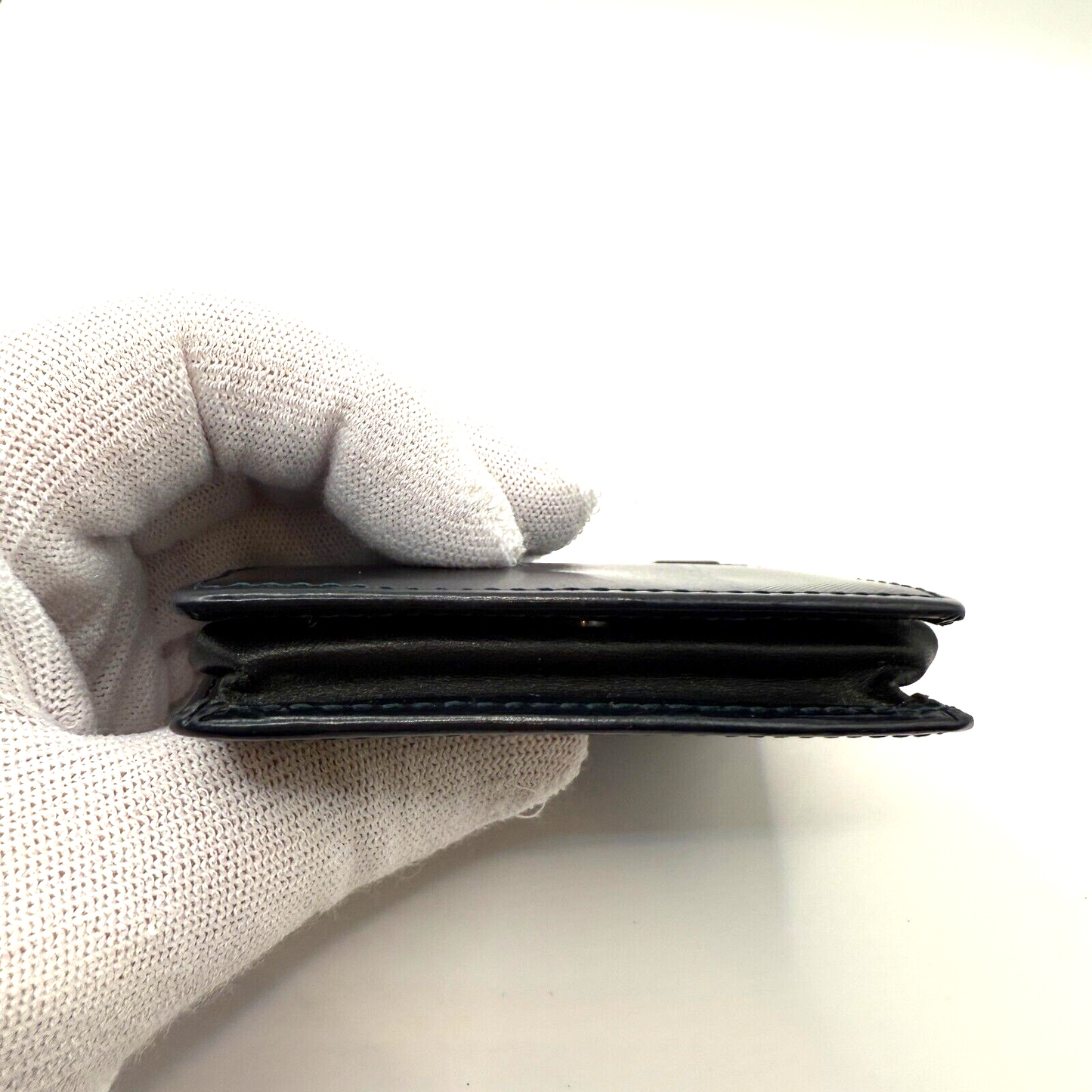 Calvin Klein Gray Faux Leather Discontinued product With Coin Purse.[express]4