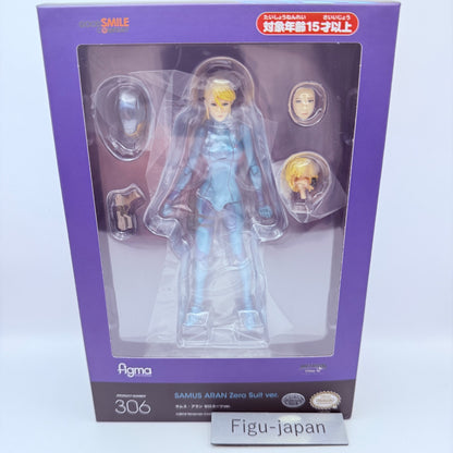 Samus Aran Zero Suit Action Figure figma 306 Metroid Other M Nintendo MISB0