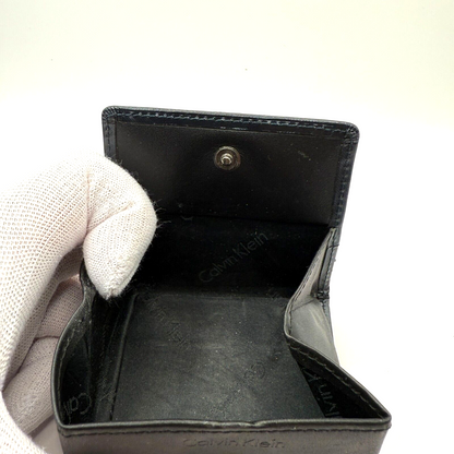 Calvin Klein Gray Faux Leather Discontinued product With Coin Purse.[express]11