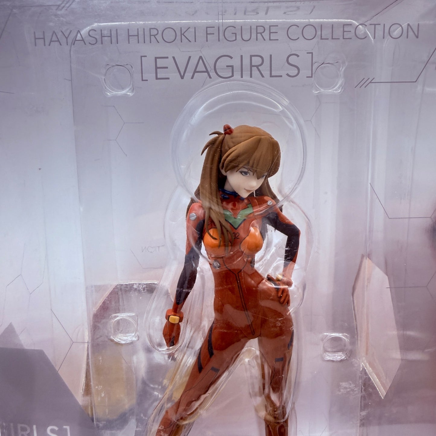 EVAGIRLS Asuka Langley Figure Hayashi Hiroki Collection Evangelion Exhibition1