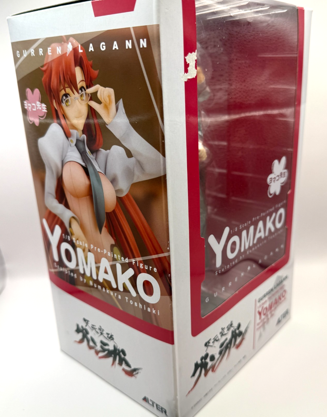 Gurren Lagann Yomako Teacher Yoko 1/8 Figure Alter READ FLAW Authentic Japan3