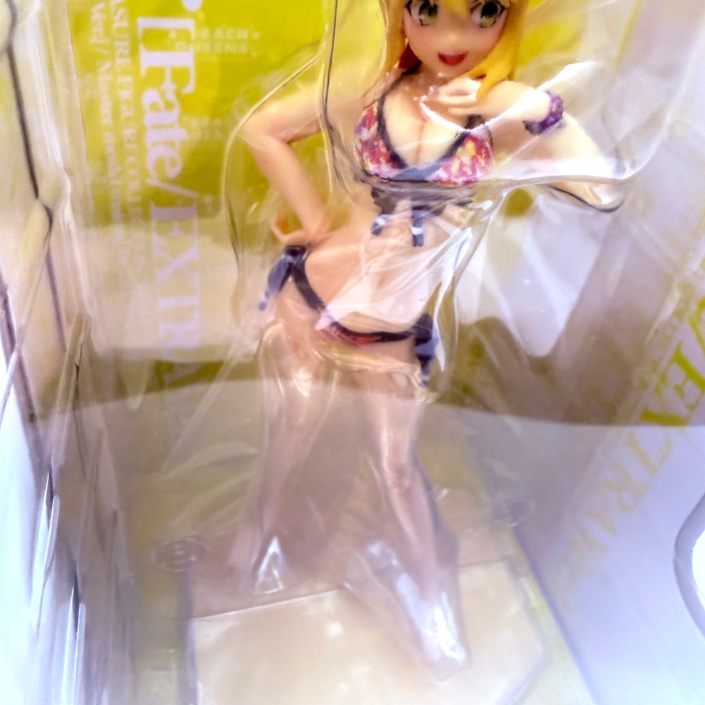 Beach Queens Fate/EXTRA Saber Nero Swimsuit 1/10 Figure WAVE MISB Authentic NEW3