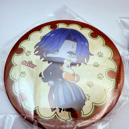 Fate/Samurai Remnant 2nd Anniv Kuji Caster Assassin 5Item Set Bonus Mini Badge3