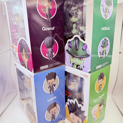 Hunter x Hunter Nendoroid Set 4 Figures Gon Meruem Leorio Chrollo GSC MISB Lot5
