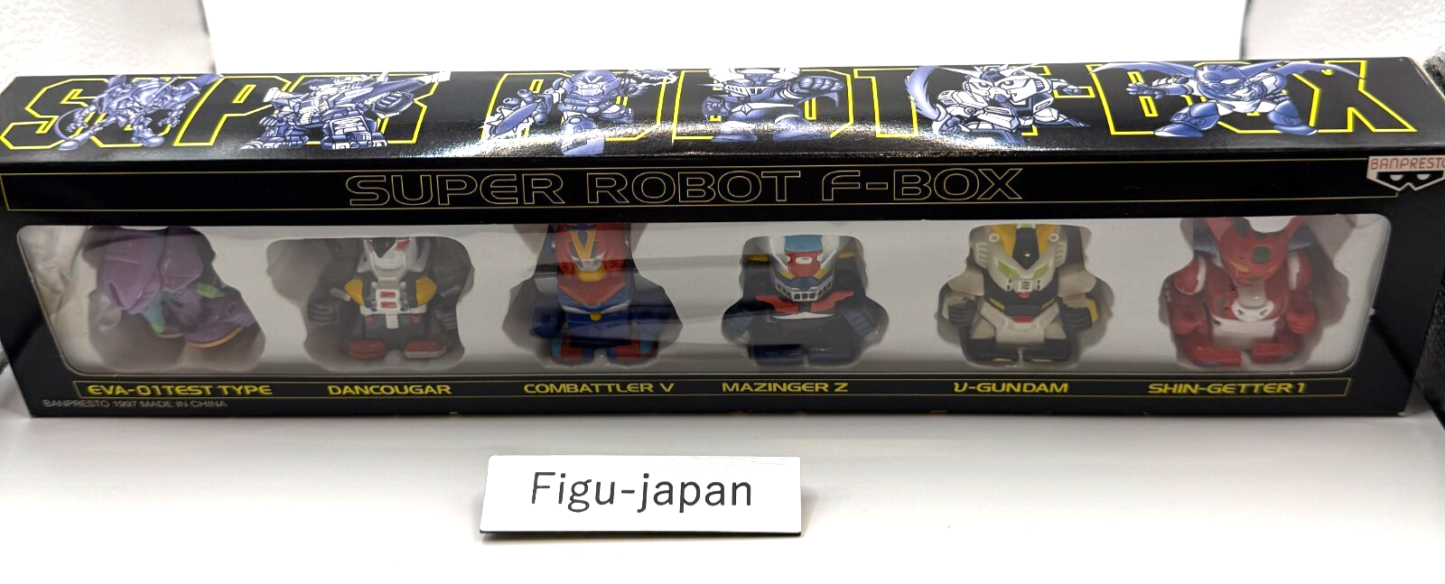 Rare Super Robot Wars F 6 Windup Figures Box Sega Saturn Preorder Bonus Japan0