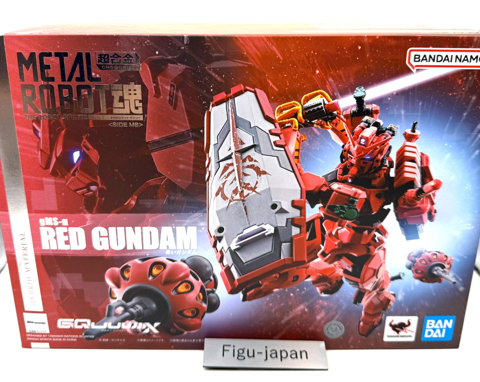 METAL ROBOT Spirits Red Gundam GQuuuuuuX Bandai Authentic Figure Brand New0