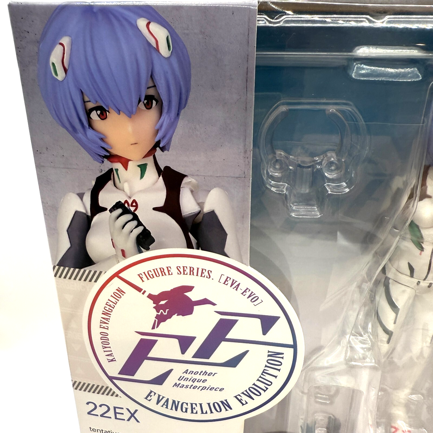 Kaiyodo Evangelion Evolution EV022EX Rei Ayanami White Figure 3rd Village New8