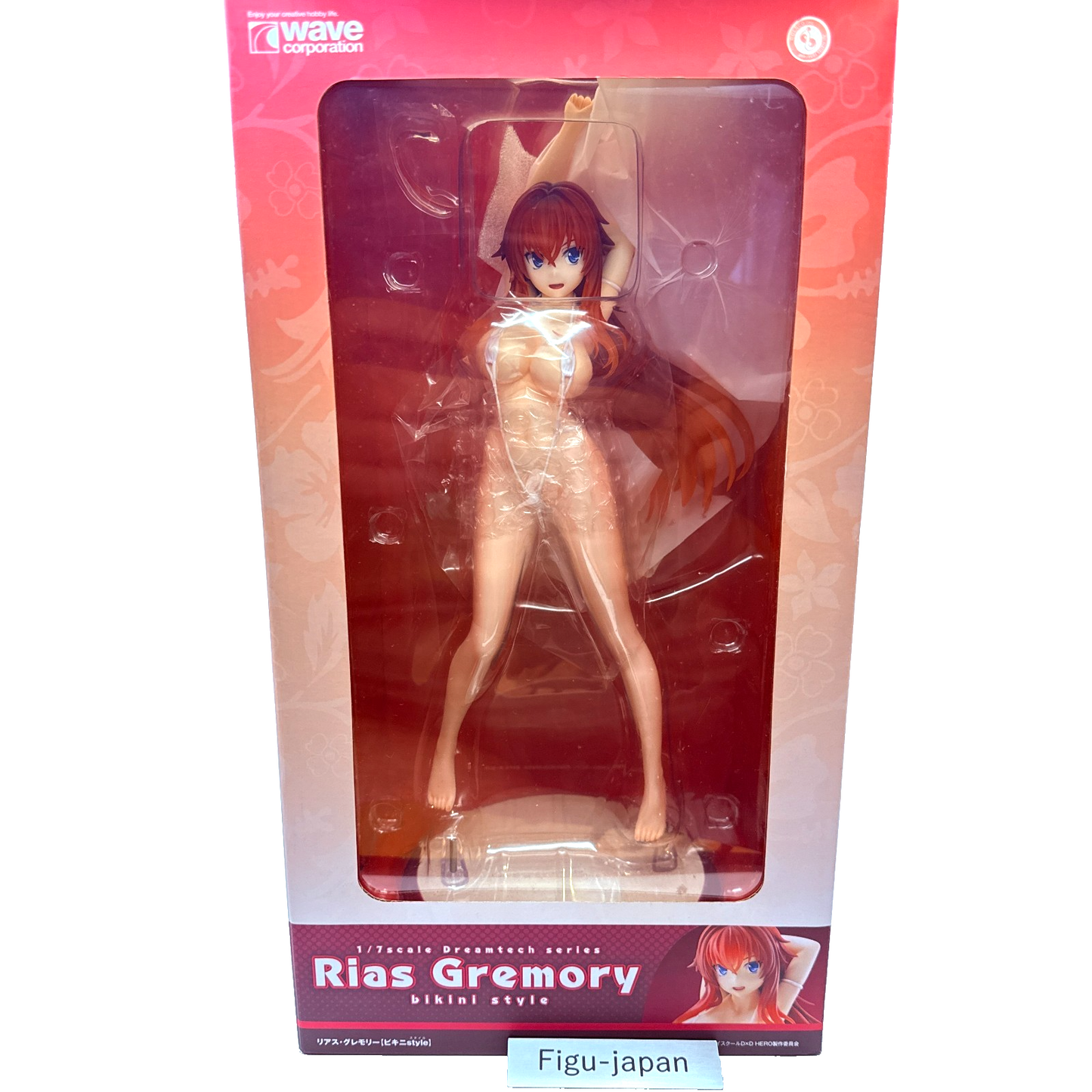 Rias Gremory Dream Tech 1/7 Figure High School DxD Wave Authentic Japan MISB0