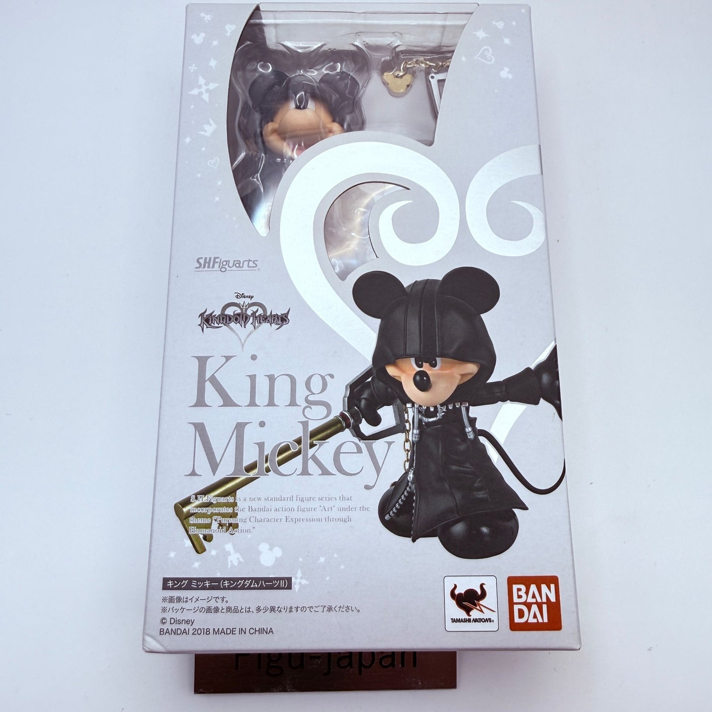 SHFiguarts King Mickey Kingdom Hearts Bandai Action Figure Disney Anime MISB0