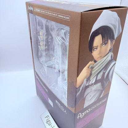 Levi Cleaning Ver Attack on Titan figma EX-020 Max Factory Bonus Stand MISB6