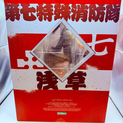 ARTFX J Fire Force Brigade Shinmon Benimaru 1/8 Figure KOTOBUKIYA Japan express2