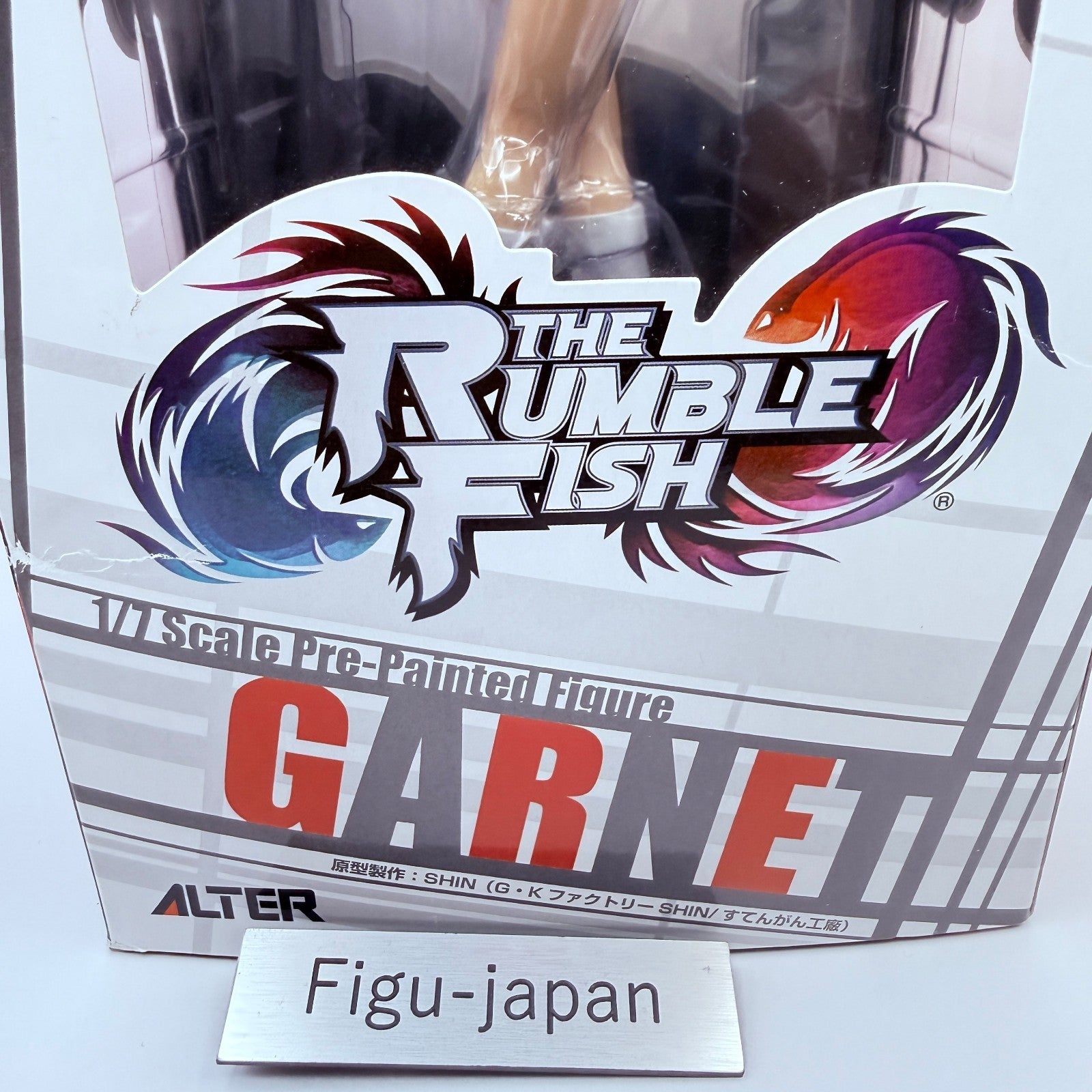 Garnet The Rumble Fish ALTER 1/7 Scale PVC Figure Arcade Fighting Game MISB6